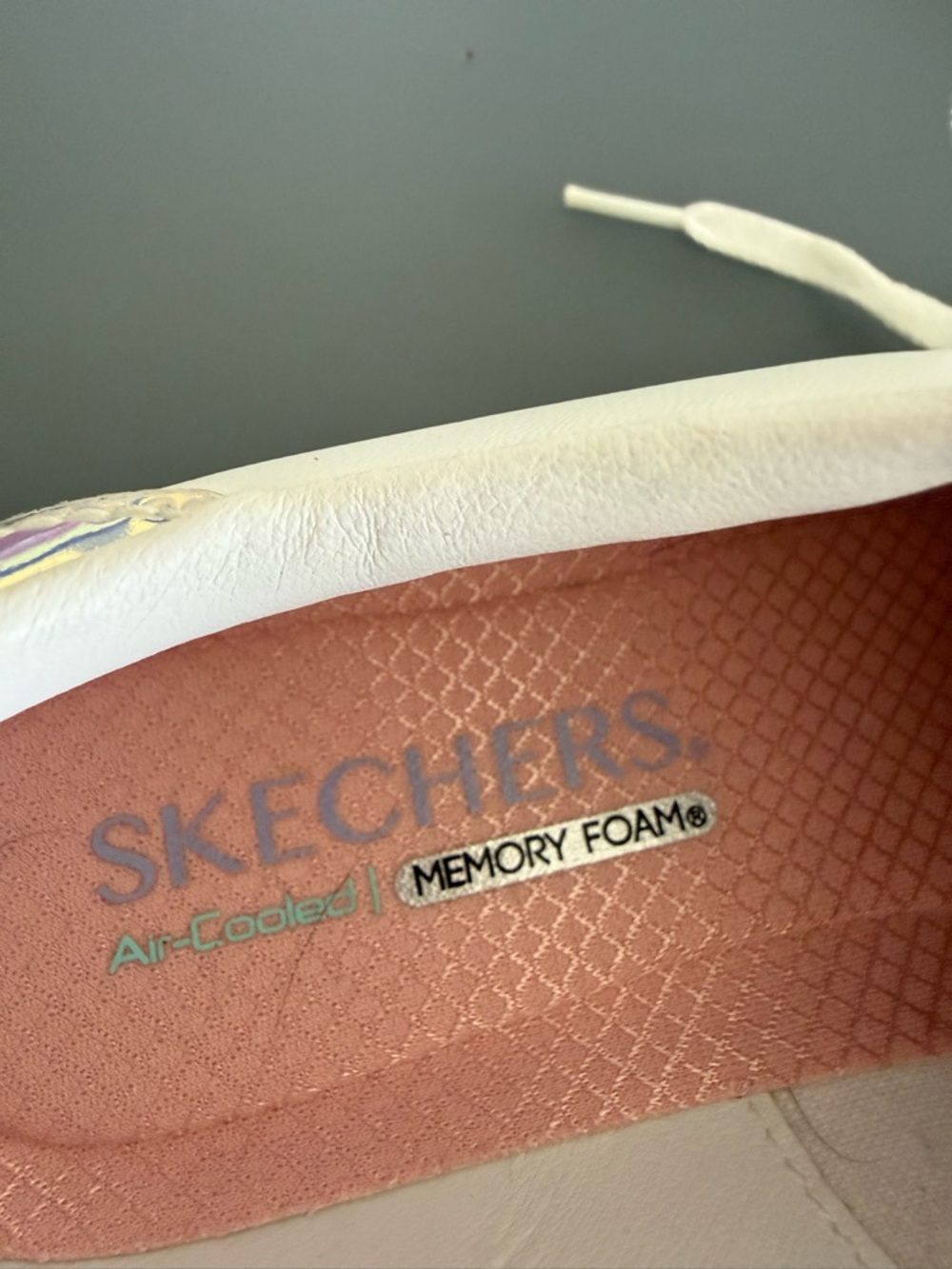 Skechers Eden LX Magical Dream Lace Up Iridescent - Picture 5 of 6